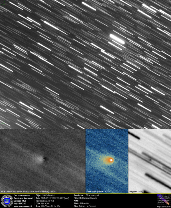 Comet: 398P-Boattini