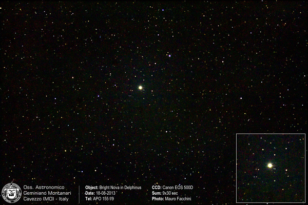 Bright Nova in Delphinus