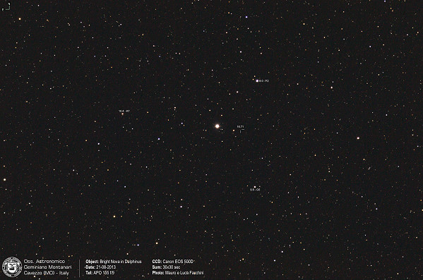 Bright Nova in Delphinus
