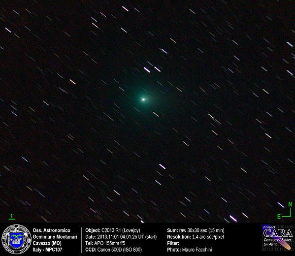 Cometa C/2013 R1 Lovejoy