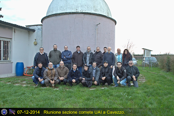 2014 Riunione sezione comete UAI