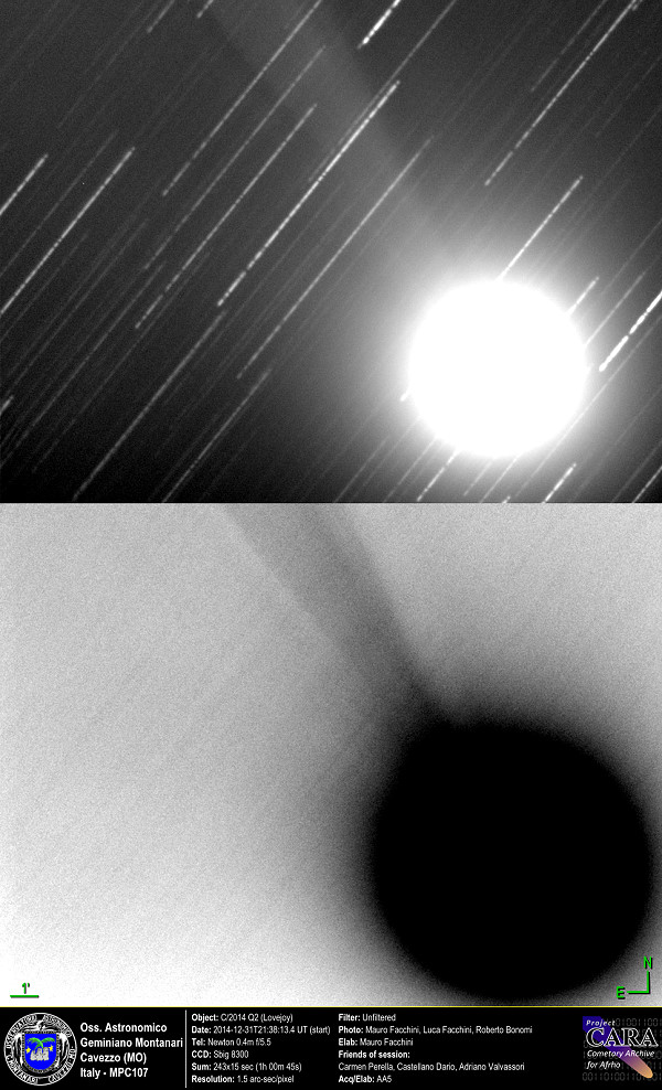 Comet C/2014 Q2 - Lovejoy