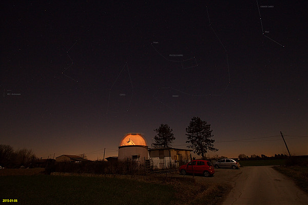 Comet C/2014 Q2 - Lovejoy - osservatorio