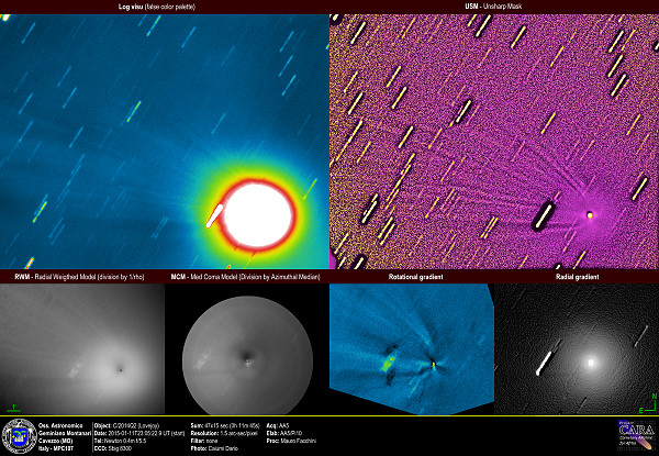 Comets C/2014 Q2 - Lovejoy