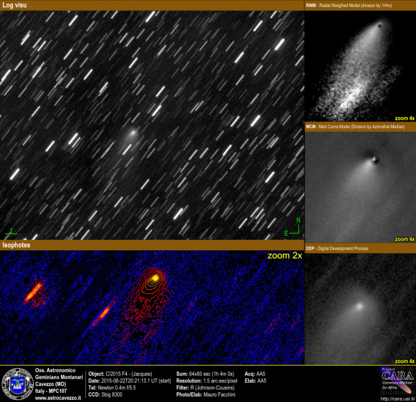 Comets C/2015 F4 - Jacques.
