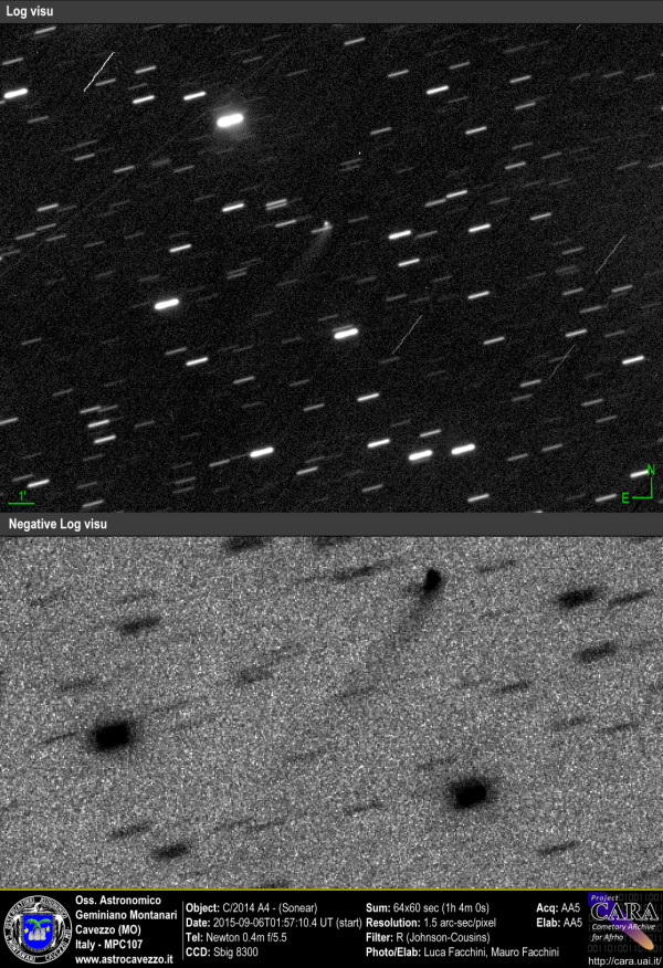 Comets: C/2014 A4 - Sonear