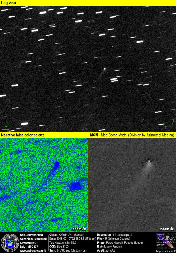 Comets: C/2014 A4 - Sonear