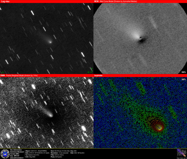 Comets: C/2013 X1 (PanSTARRS) at 647nm