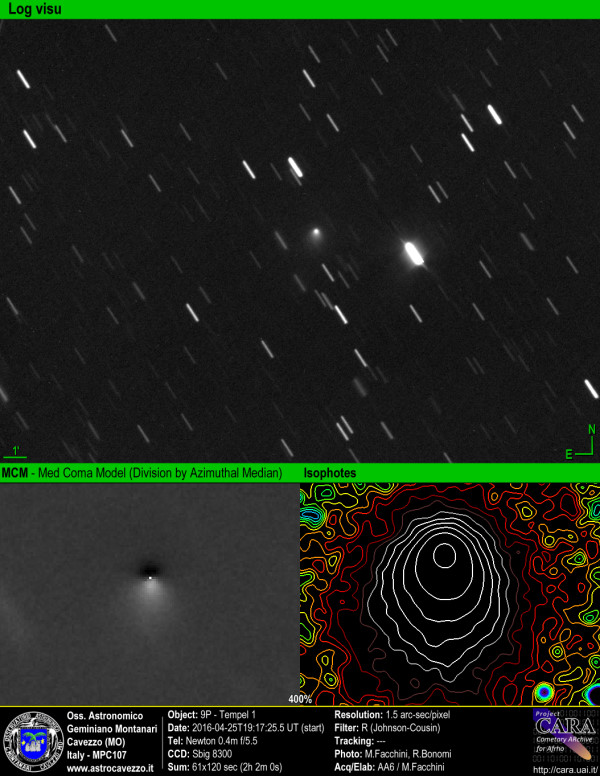 Comets: 9P (Tempel 1)