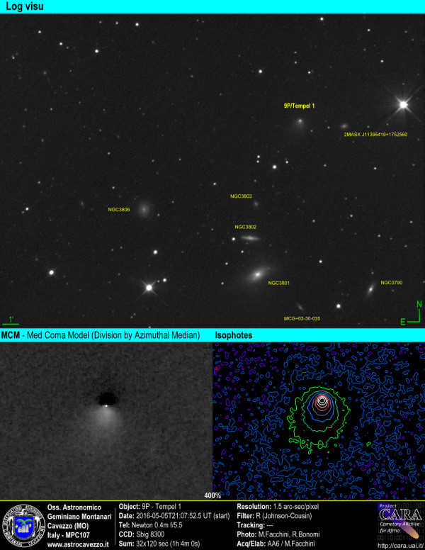 Comets: 9P (Tempel 1)