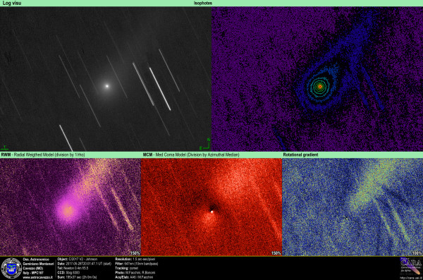 Comets: C/2015 V2-Johnson a 647nm