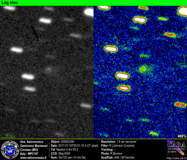 Asteroid: 2008 GO98 - (475175)