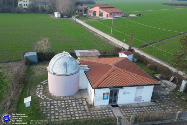 Oss. Cavezzo dal drone