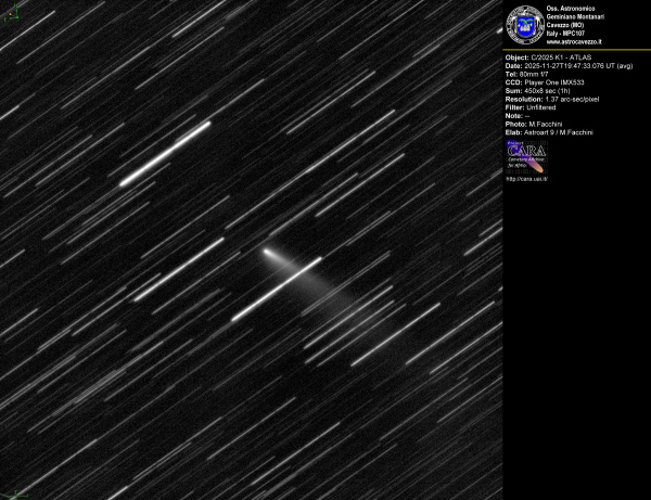 Comet C/2025 K1 - ATLAS